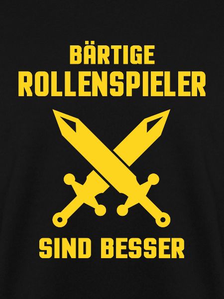 BÄRTIGE ROLLENSPIELER SIND BESSER
