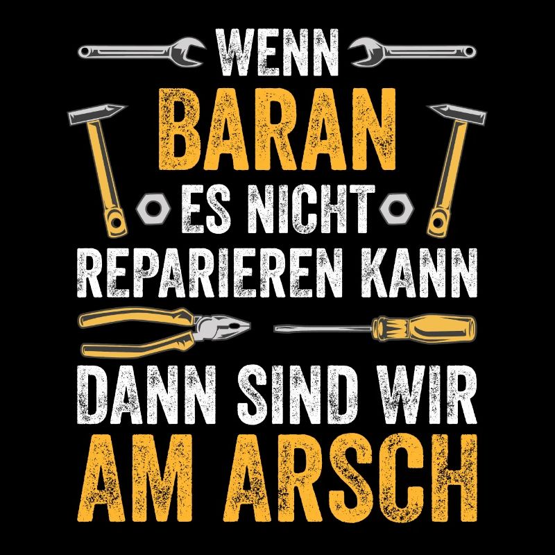Lustiges Baran Handwerker Heimwerker Sprüche