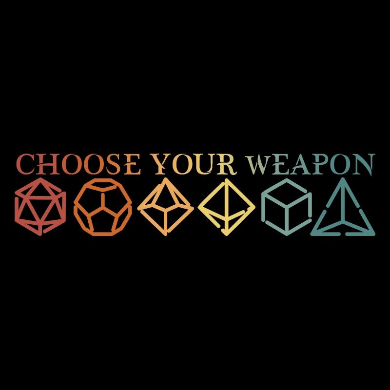 Game Master Dice RPG Dungeons Weapon Craps