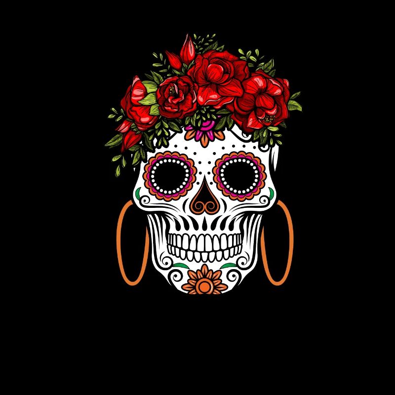 Dia De Los Muertos Totenkopf Mexiko Geschenk