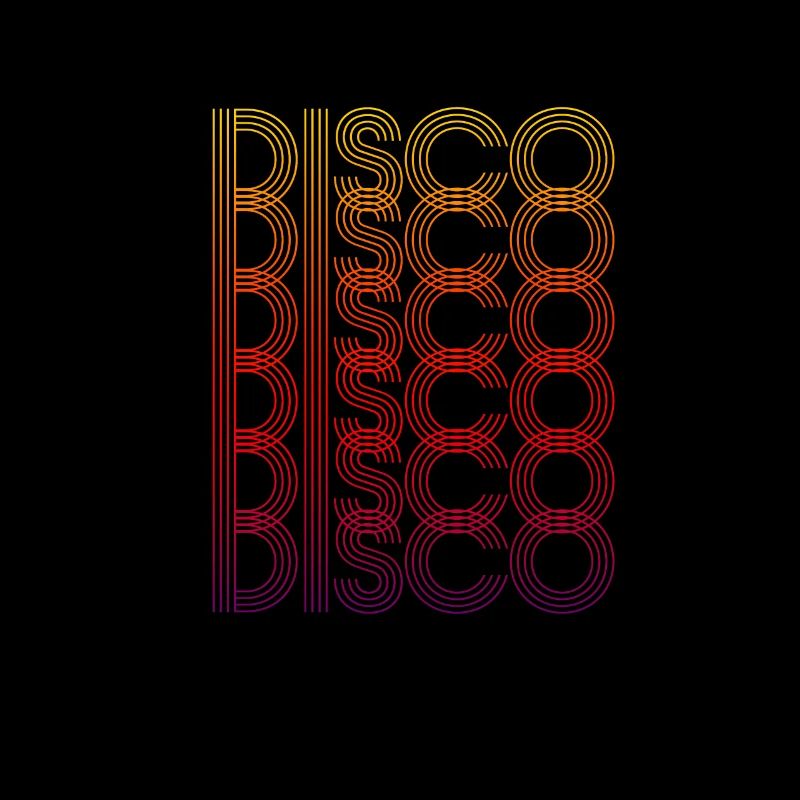 Disco 70s 80s 80s 80s Retro Gift