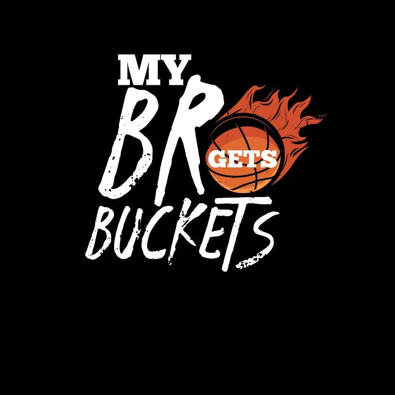 Basket-ball frère sœur basketteur cadeau