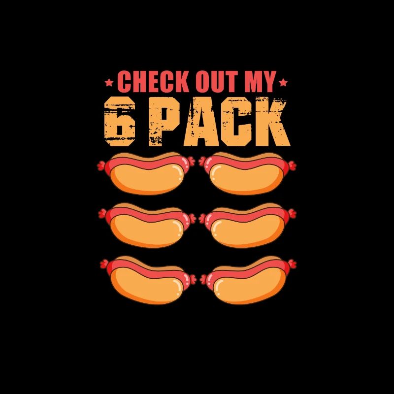 Hot Dog Six Pack