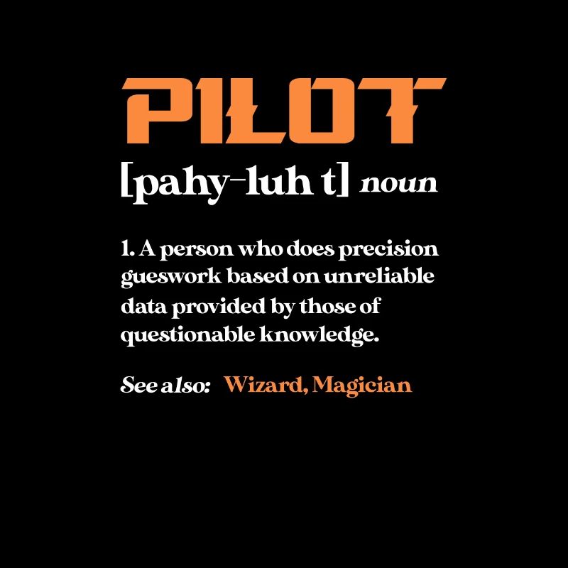 Pilot Flugzeug Fliegen Flieger Geschenk