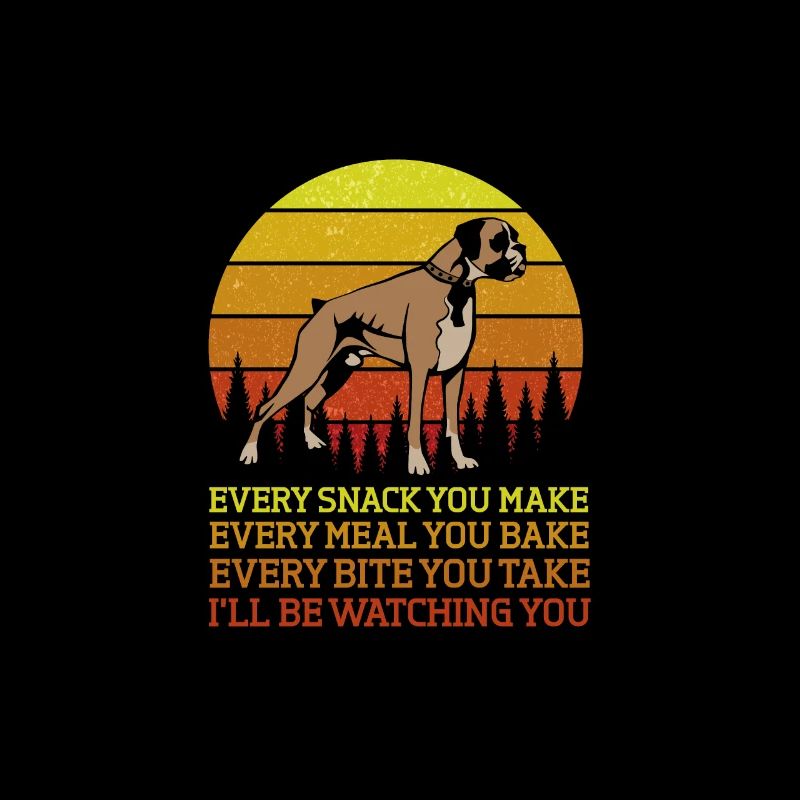 Boxer Hund Hunde Deutscher Boxer Geschenk
