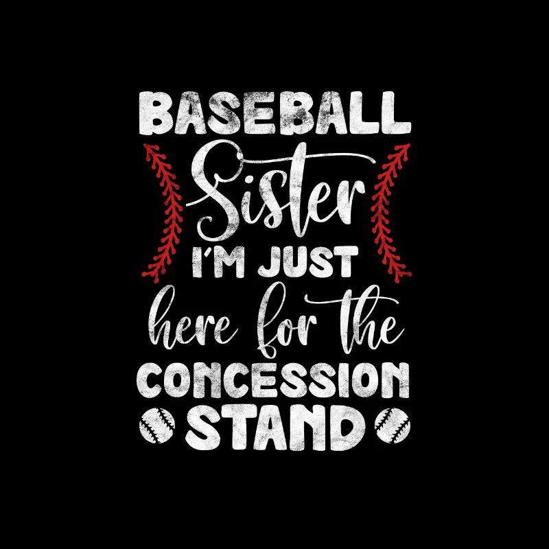 Baseball Soeur Frère Frères et Sœurs Cadeau