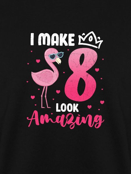 8th birthday Flamingo