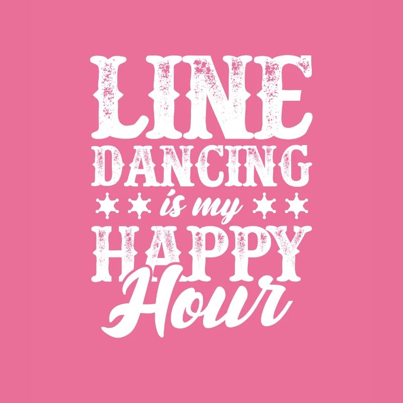 Linedance Country Line Dancer Linedancing Cadeau