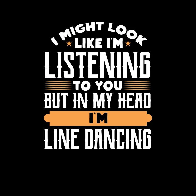 Linedance Country Line Dancer Linedancing Geschenk