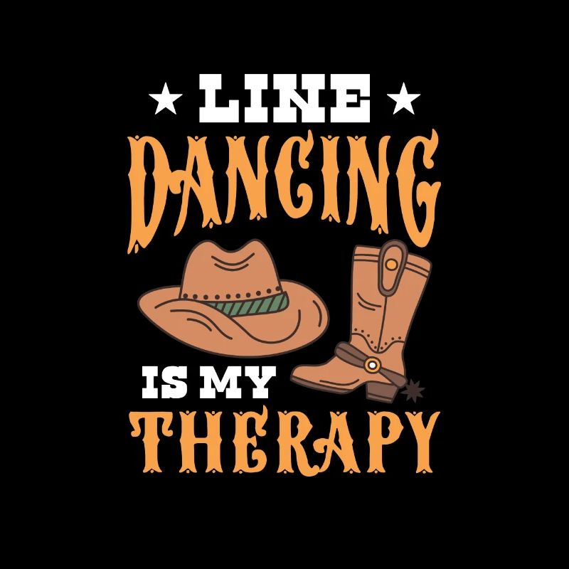 Linedance Country Line Dancer Linedancing Geschenk