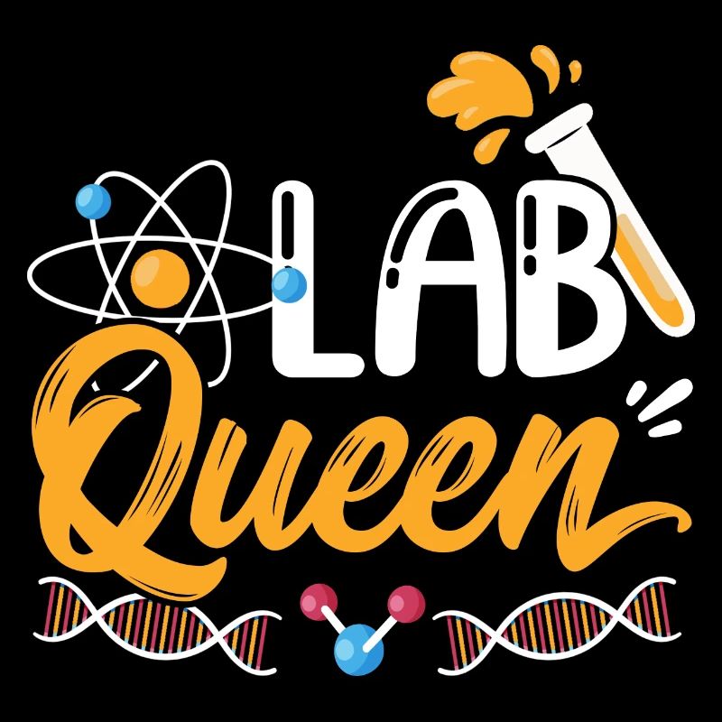 Labor Laborantin Lab Queen