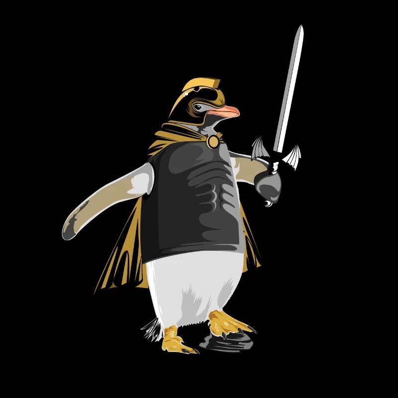 Pinguin Ritter Rüstung