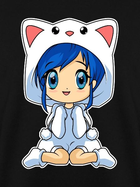 Anime Chibi Mädchen