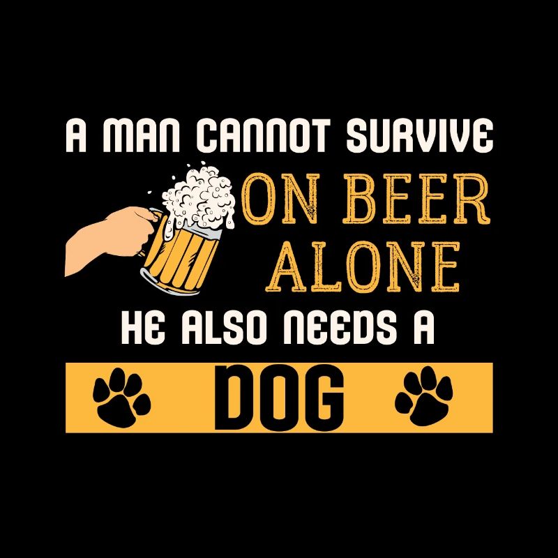 Bier und Hunde