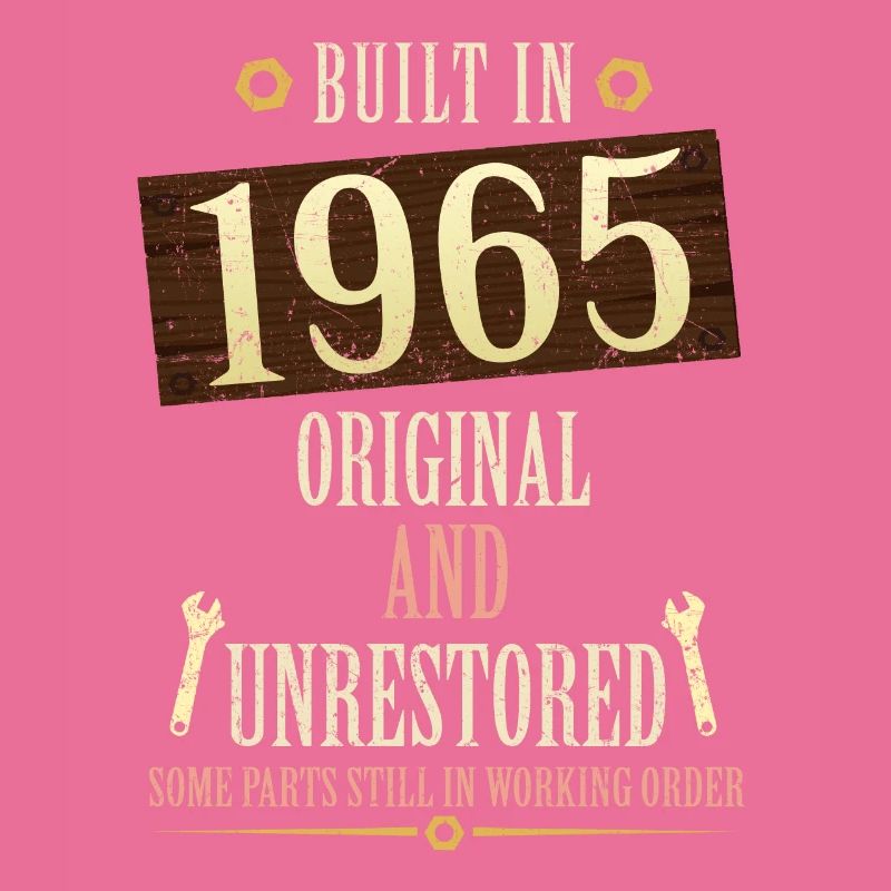 Construit dans l’original de 1965 et non restauré