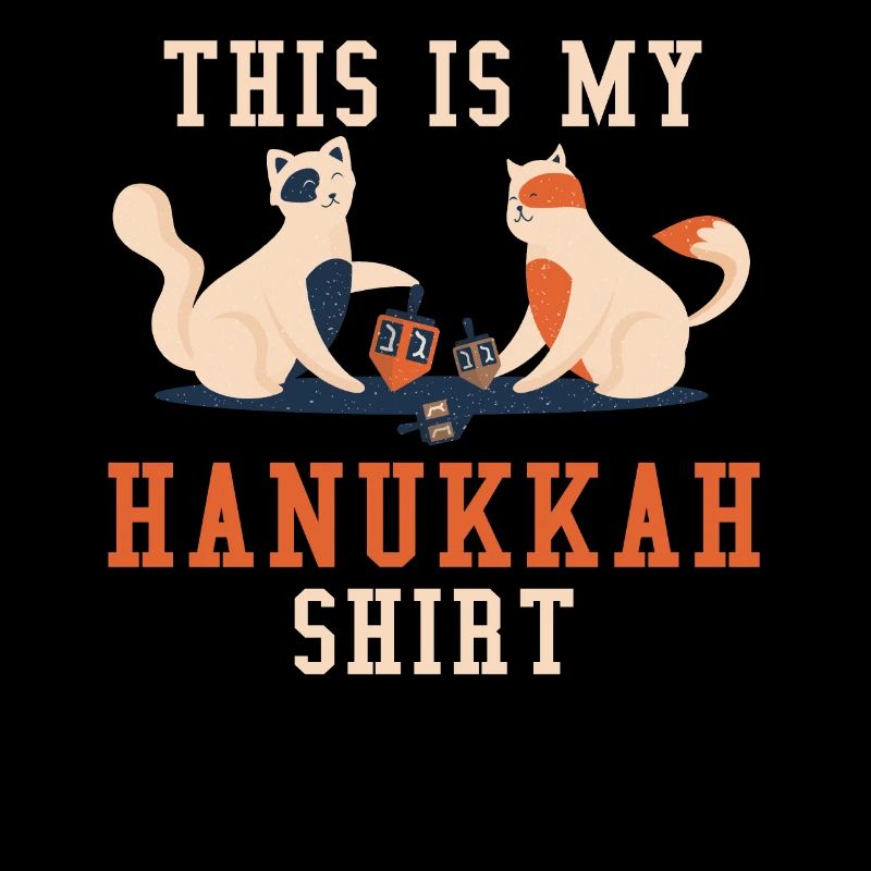 Chats Juifs de Noël Juif ce mon Hanoukka