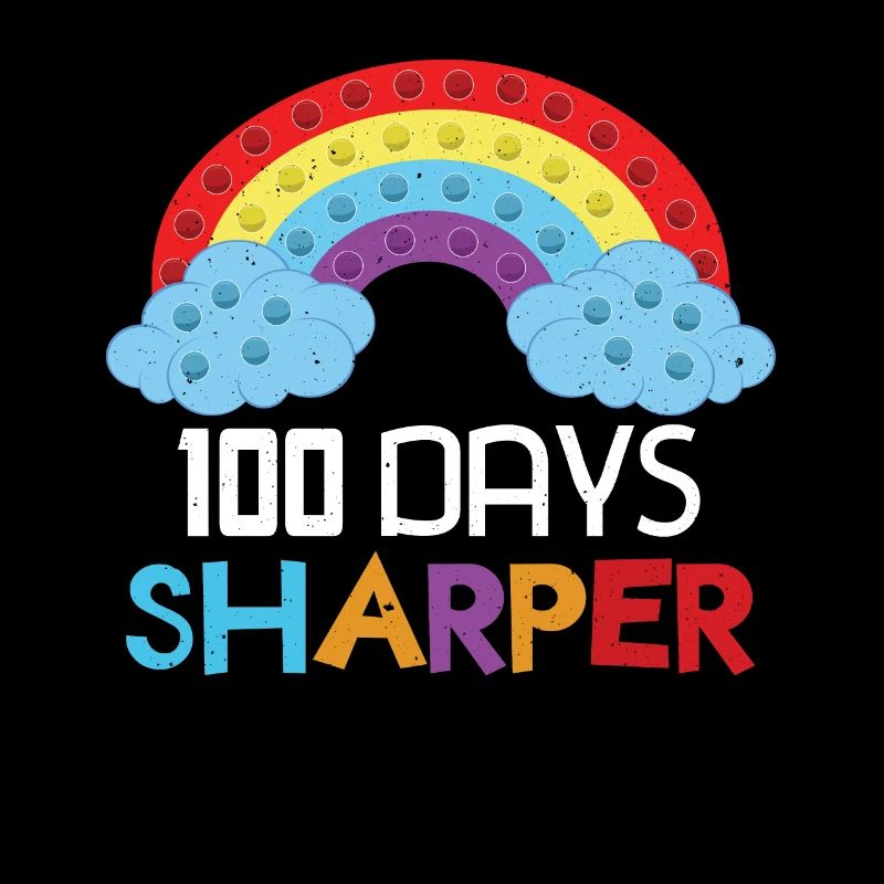 Rainbow Pop 100th Day Sharper Days Of School