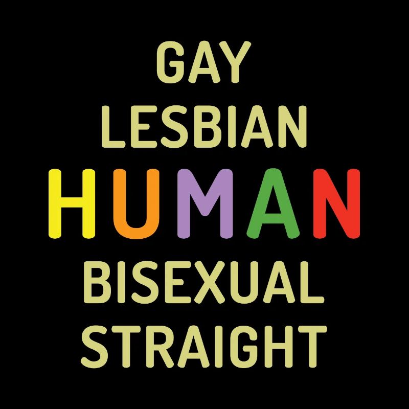 Humanity Human LGBTQ Rainbow LGBT Pride Month