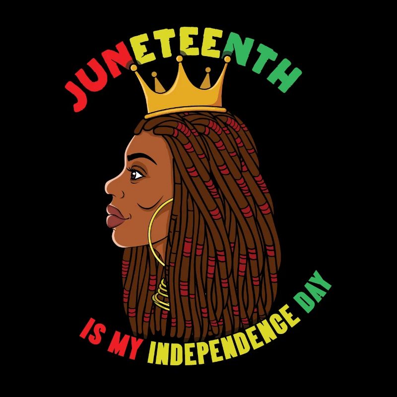Feiern Sie Juneteenth Independence Schwarze Geschichte