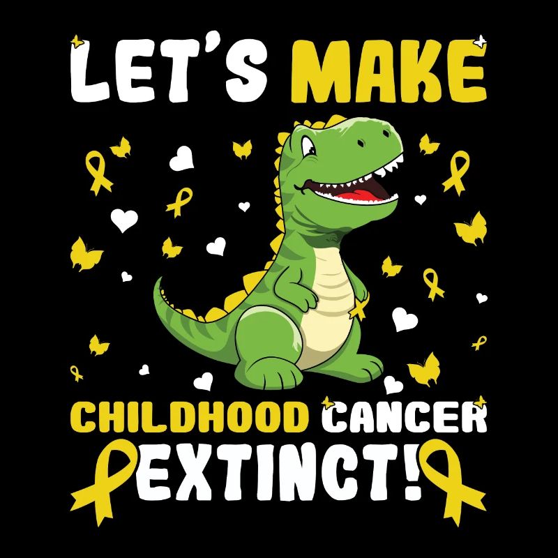Dinosaurier September Kinderkrebs Bewusstsein