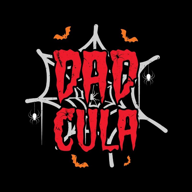 Spider Bat Vampire For Dad Lazy Creepy Halloween