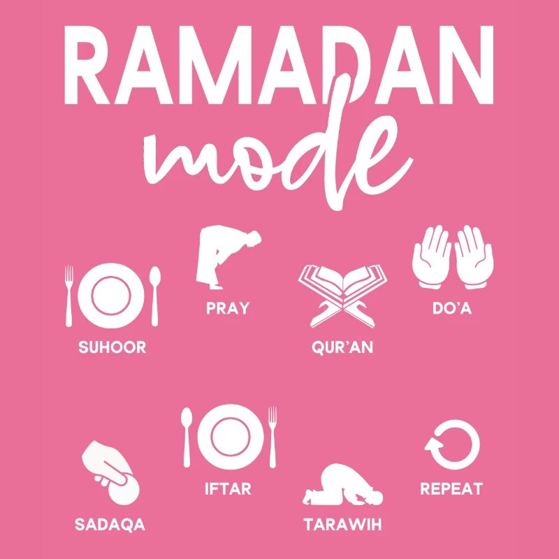 Ramadan Modus Eid Mubarak Suhoor Pray Do’a