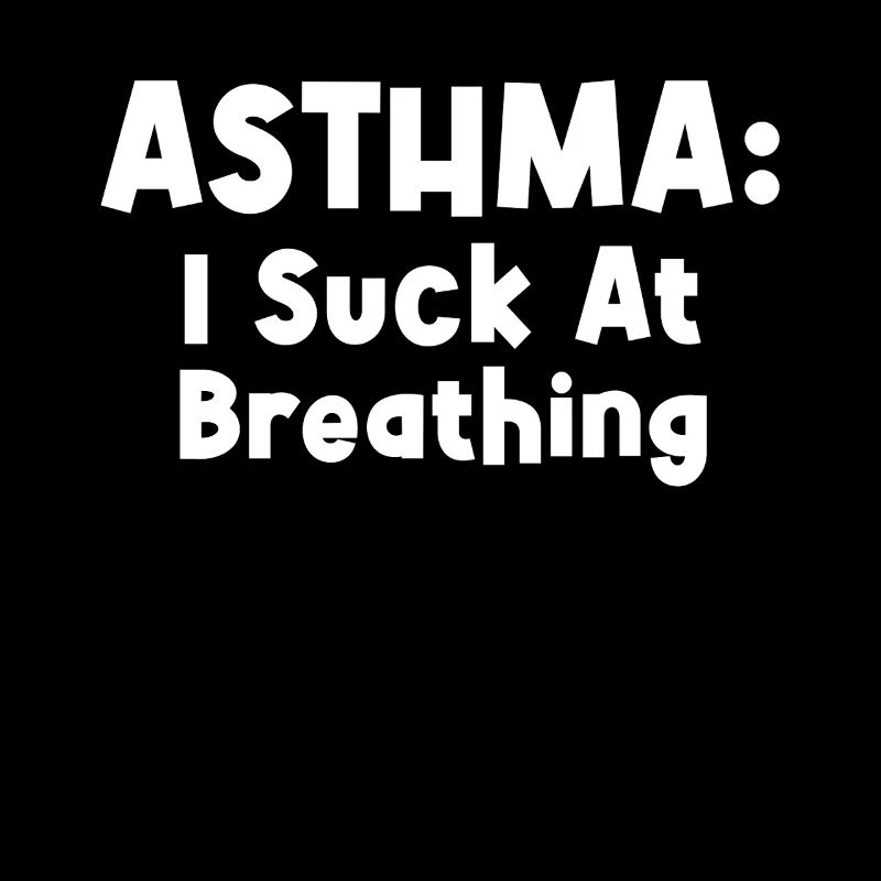 Asthma Bewusstsein: Ich Sauge Beim Atmen