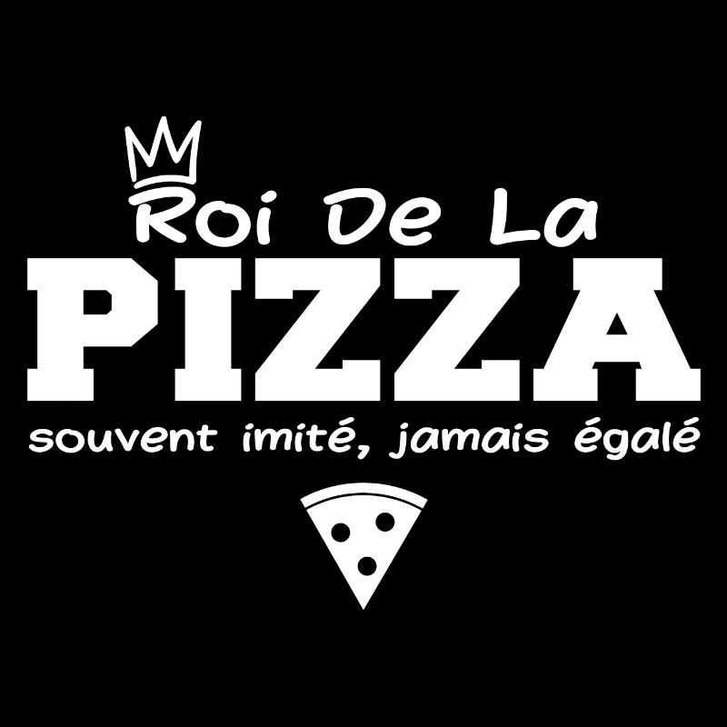 Roi de la pizza | cadeau drôle pizzaiolo