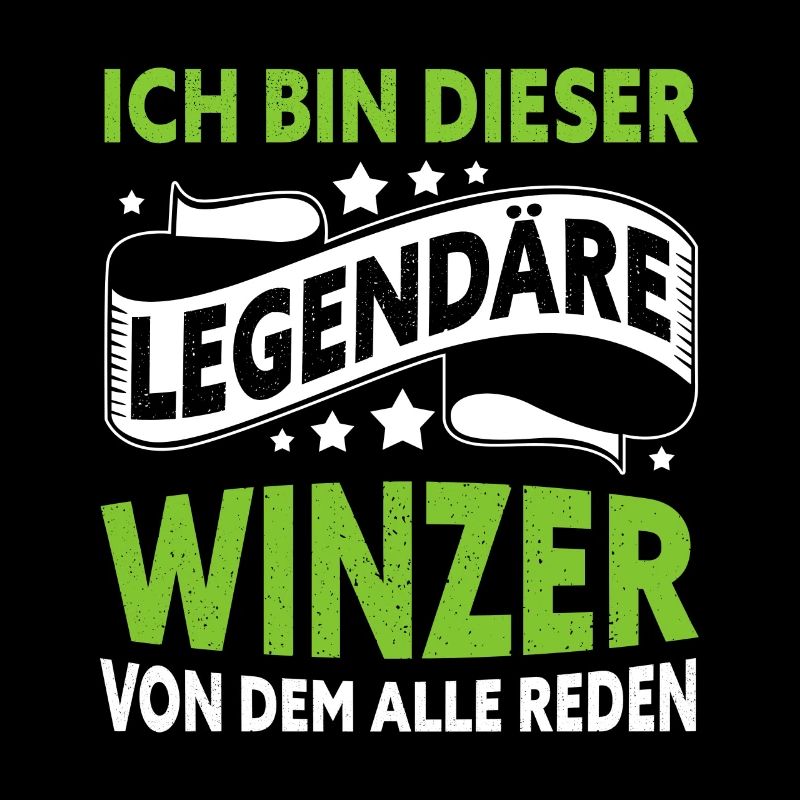 Winzer Legende Weinlese Weinbau