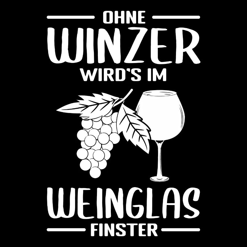Winzer Weinglas Weinlese Weinbau