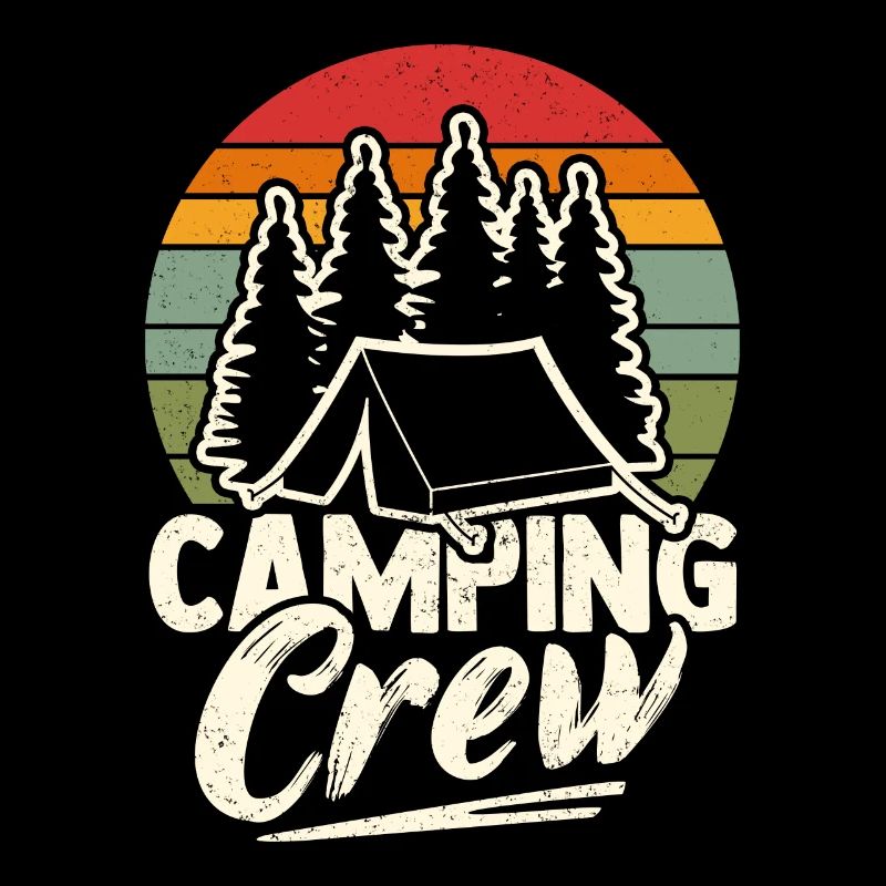 Camping Camper Camping Campfire