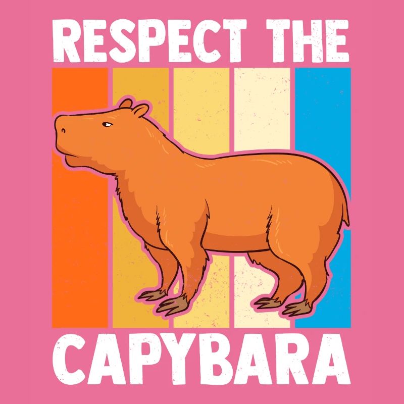 Capybara Capybara drôle de rongeur