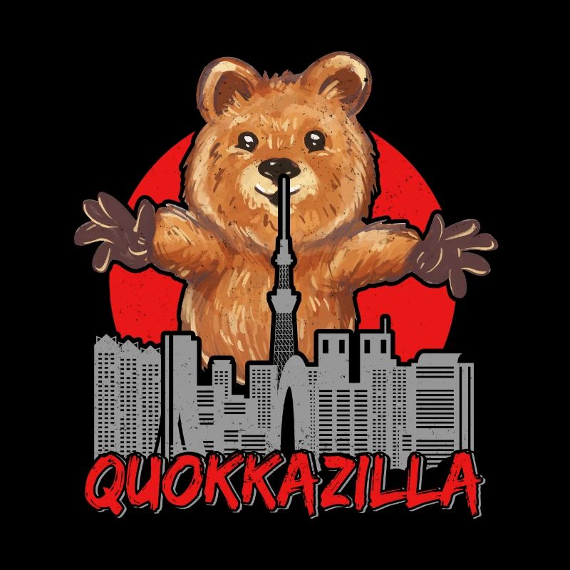 Quokka Lustig Quokkazilla Beuteltier