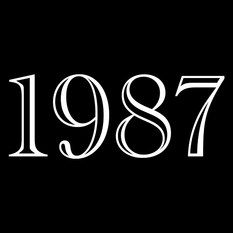 1987 - gift born in 1987