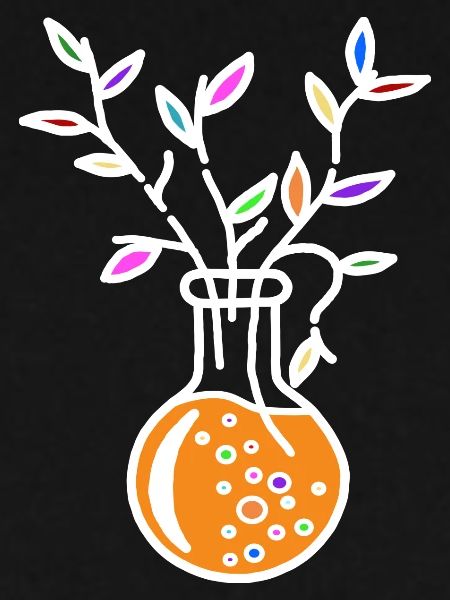 Flowery Glas (white)