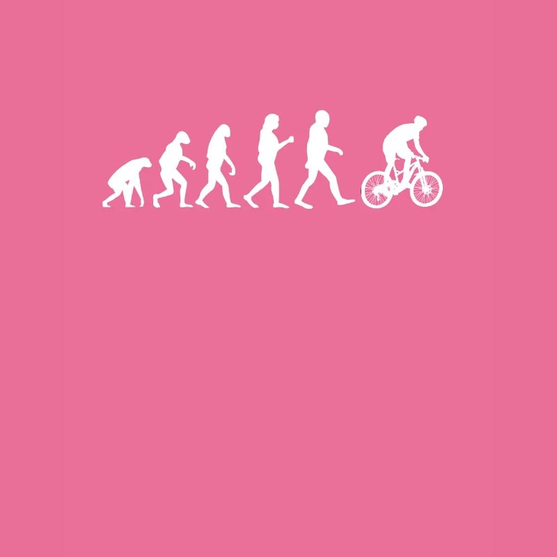 Bicycle evolution funny cyclist gift