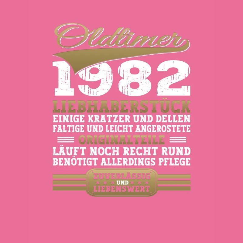 Oldtimer 1982 40. Geburtstag Geschenk Herren