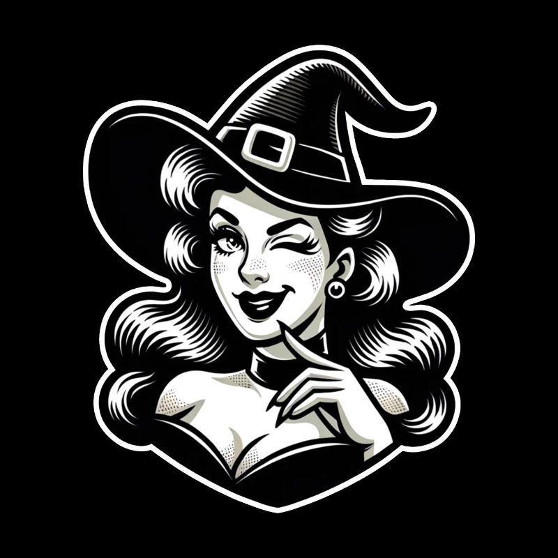Maglore lanceur de sorts enchanté - Pin-up Sorcière