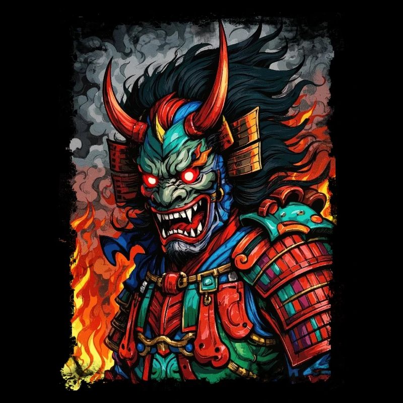 Devil Oni Mask