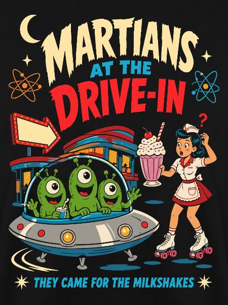 Marsianer im Drive-In Diner