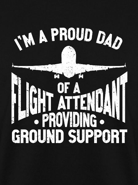 Flugbegleiter Papa Stewardess Flugbegleiter