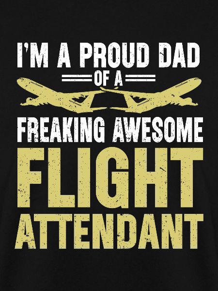 Flugbegleiter Papa Stewardess Flugbegleiter