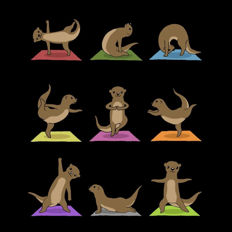 Loutre de yoga
