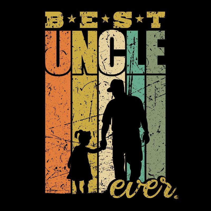 Best Uncle Ever Uncle and Niece Uncle Gift