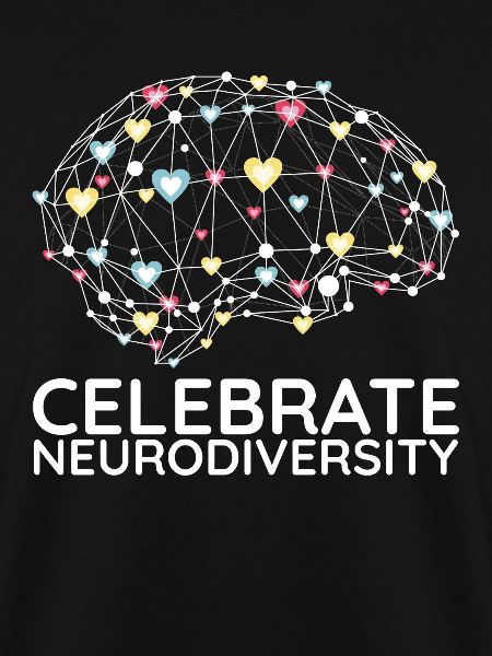 Feiern Sie Neurodiversität Autismus