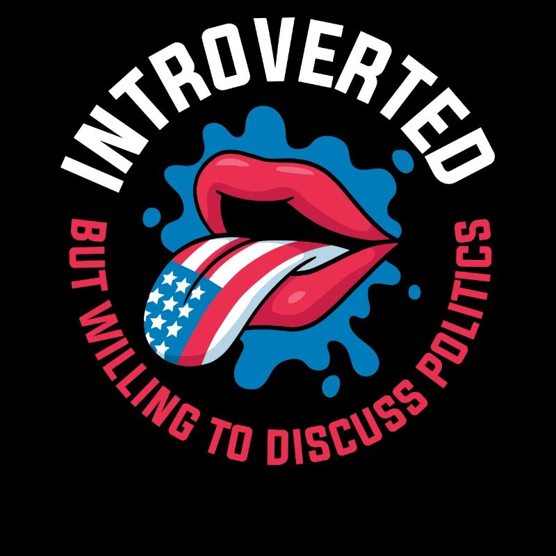 Introverted Politics Introvertiert Geschenk