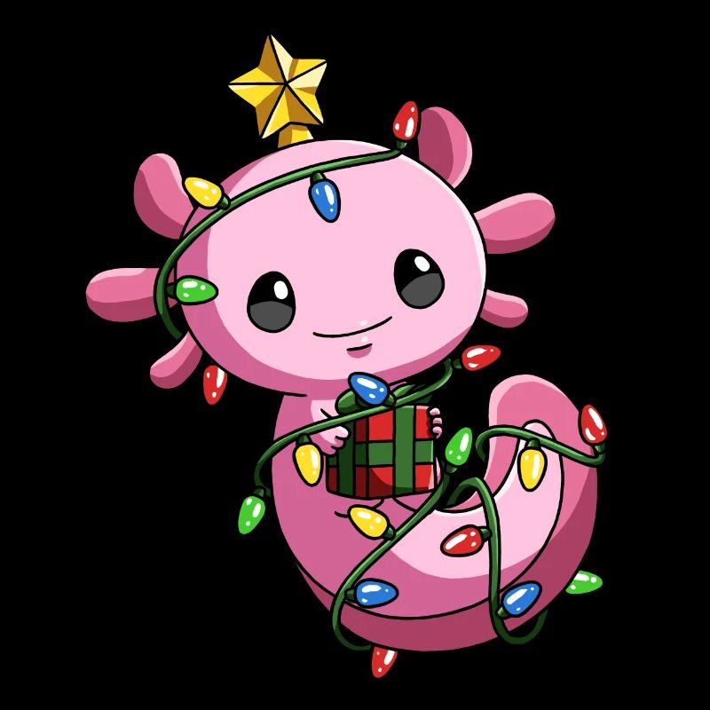 Axolotl Arbre de Noël Marché de Noël Noël