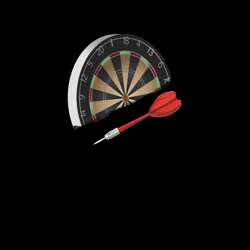 DART - Dartscheibe Dartpfeil - Ich spiele DART