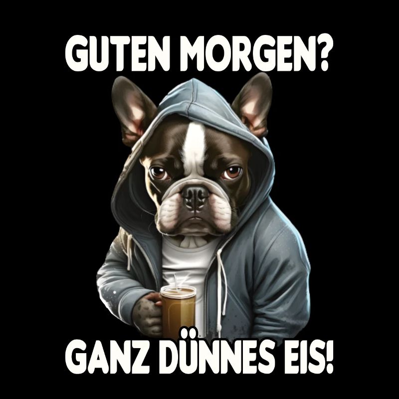Hund Kaffee Morgenmuffel Mitarbeiter Geschenk