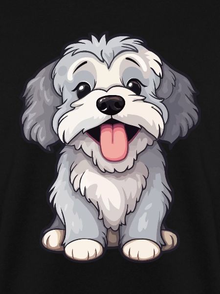 Knuffiger kleiner Hund